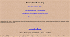Desktop Screenshot of petimarpress.com